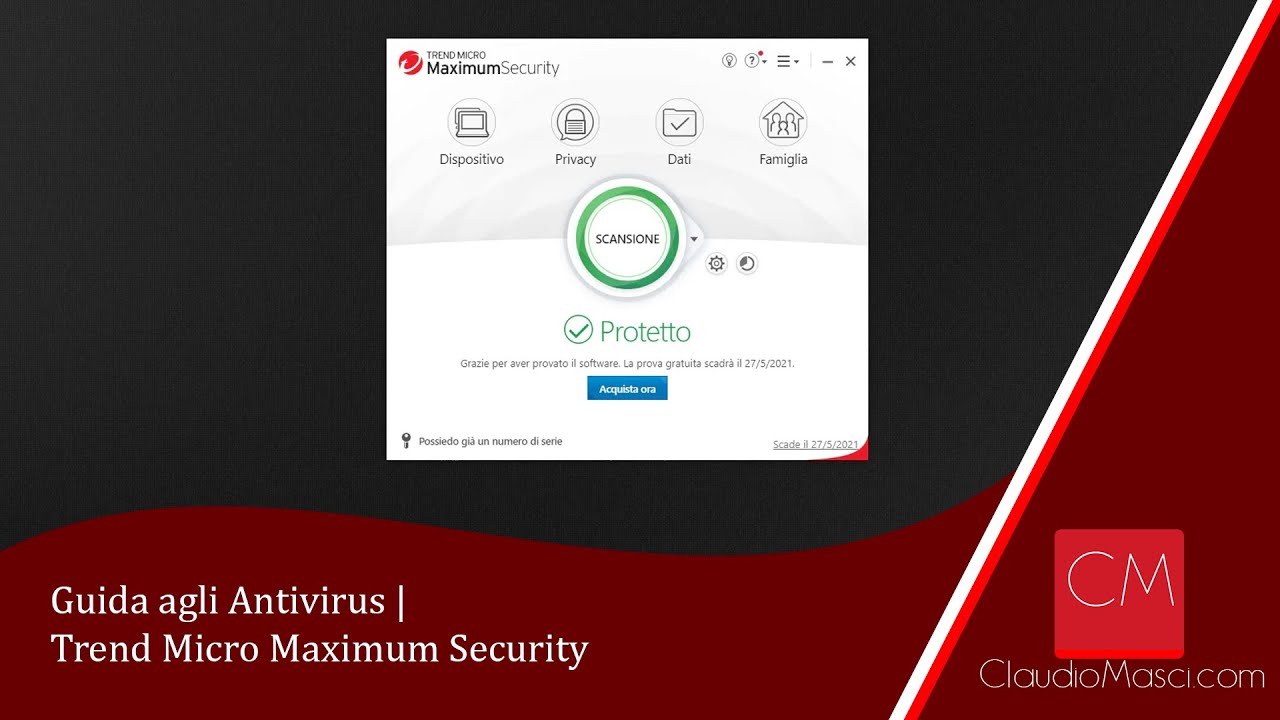 Guida Agli Antivirus | Trend Micro Maximum Security