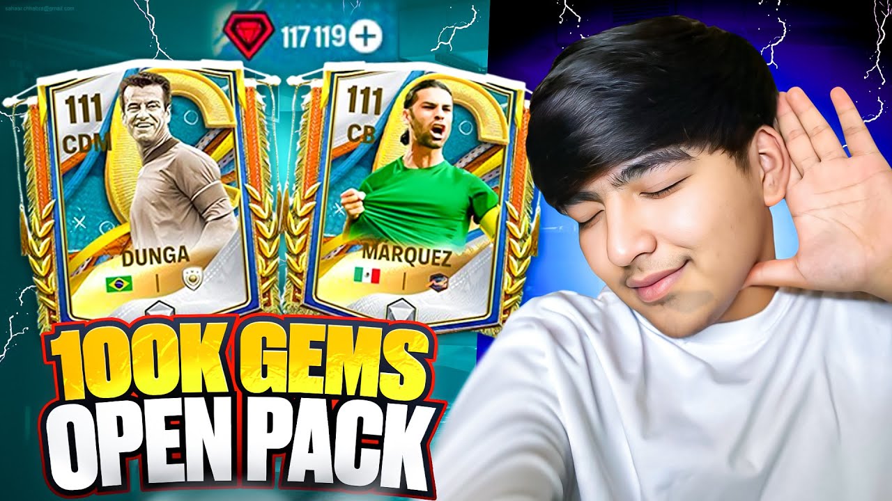 100.k gems sarfladim😢Natijasi shok !!!😱OPEN PACK 