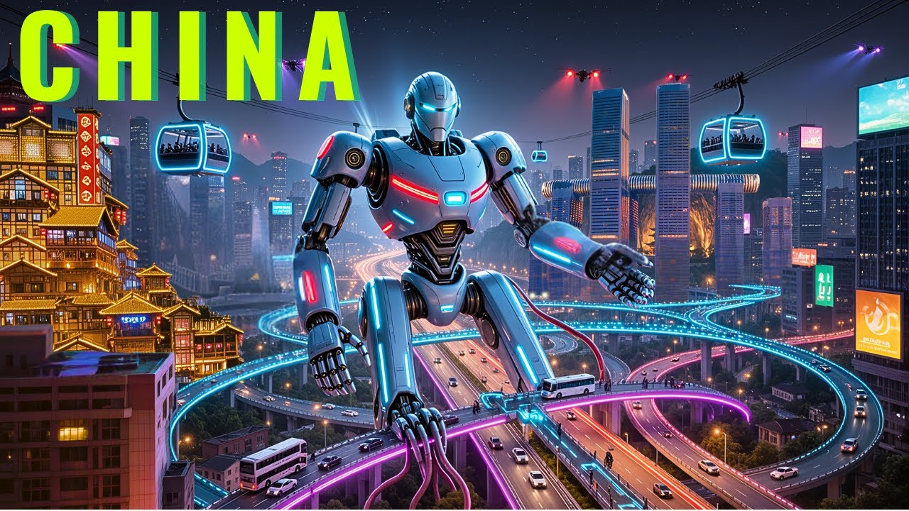CHONGQING CHINA 4K | Infrastructure Masterpiece - The World's Largest 5D City