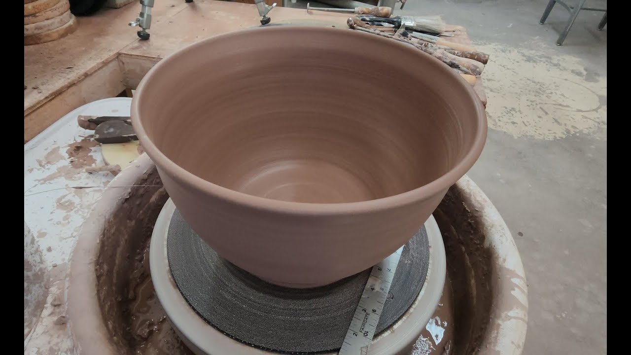 CLAY BOWL WHEEL THROWN