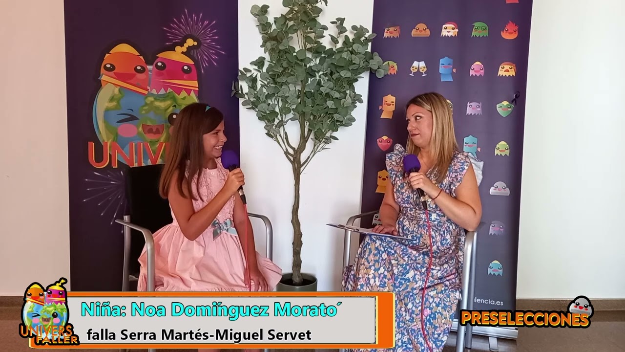 Univers Faller Niña Noa Domínguez Morató #Preselecions25