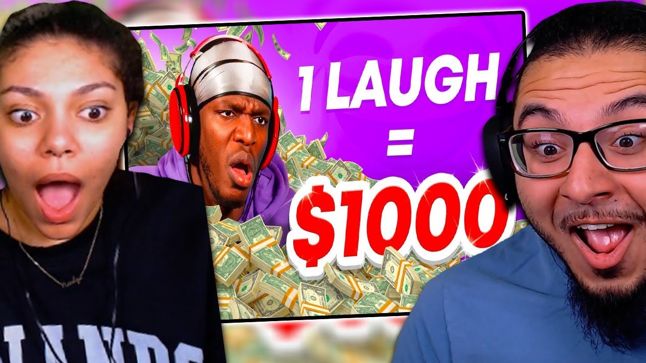 KSI (JJ Olatunji) - $1000 Every Time I Laugh | REACTION