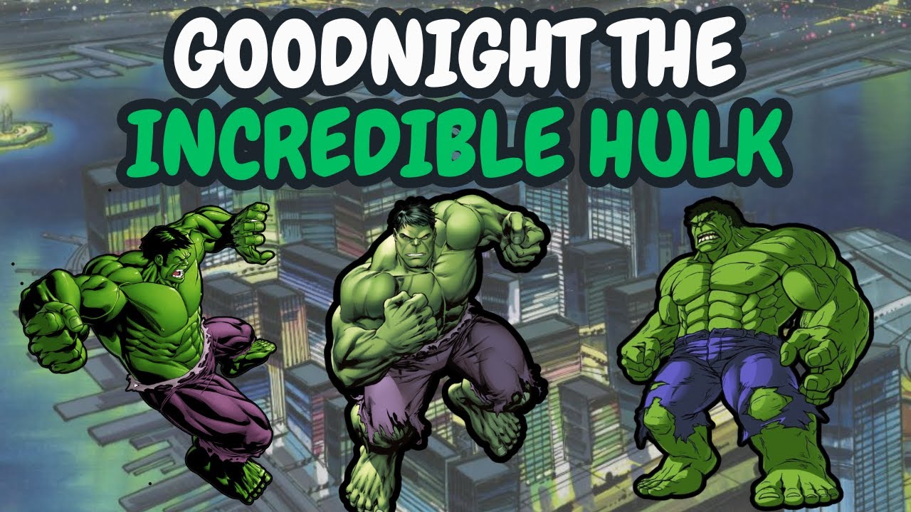 The Incredible Hulk Faces His Biggest Foe Yet...The Dark! - Bedtime Story