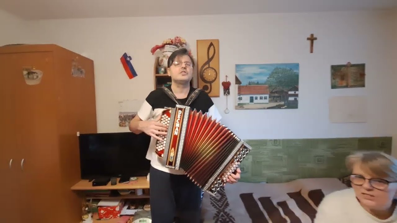 Tonček Grešak - Po cesti gresta fanta dva - Ans.Lojzeta Slaka