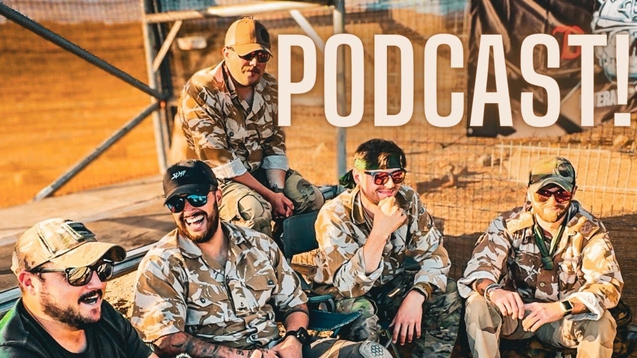 Why are Ex British Soldiers playing Airsoft?! (Poncho Podcast Ep.01)