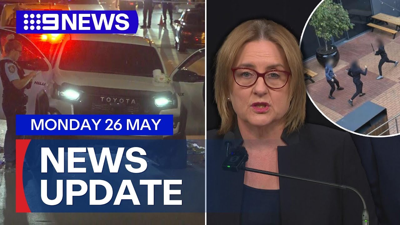 Victoria imposes ban on sale of machete’s; Drive-by shooting in Western Sydney | 9 News Australia