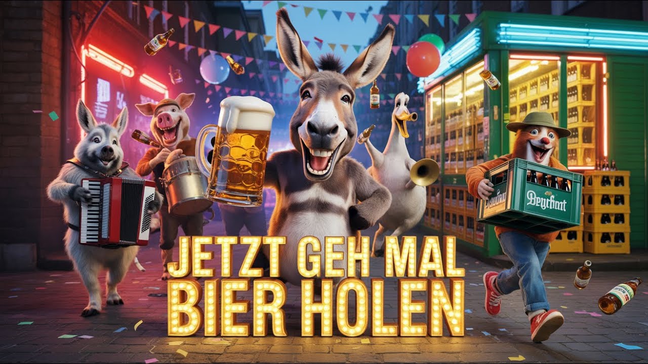 Jetzt geh mal Bier holen 🍺 Der neue Party-Song 2025 | Party Gauner