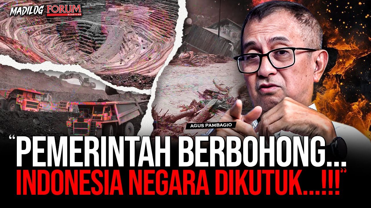 AGUS PAMBAGIO: DUIT BERMAIN... NEGARA KITA TIDAK PERNAH BERES