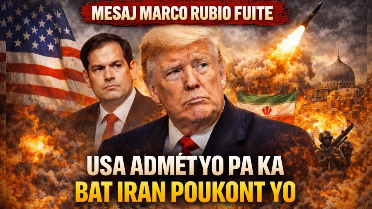 ⚠️Revelasyon chòk! Etazini admèt yo pap ka BAT IRAN poukont yo