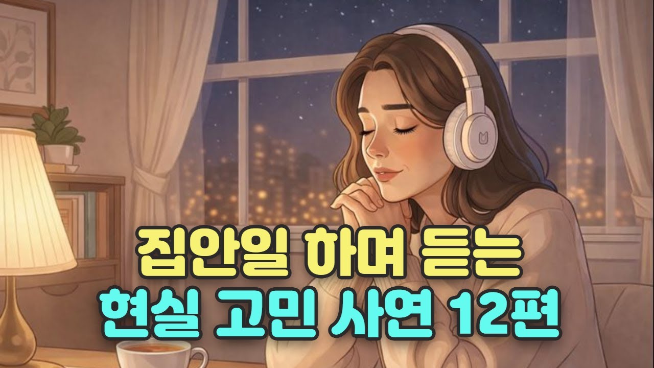집안일 하며 듣기 좋은 현실 고민 사연 12편 / 약 50분 몰아보기