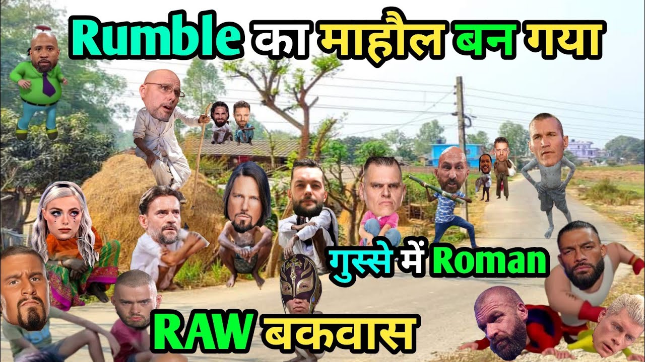Road to Rumble || WWE Raw|| AJ STYLE vs CM punk|| Finn ballor||judgement day|| Roman Reigns