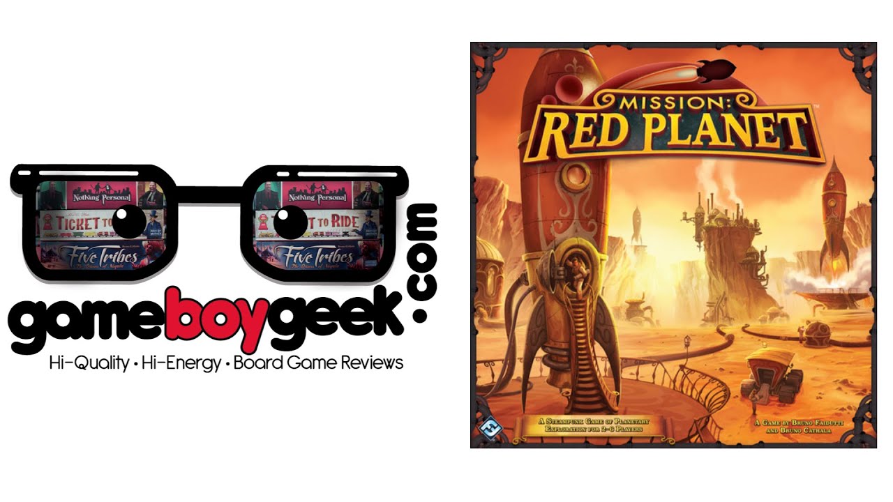Mission Red Planet Review with the Game Boy Geek