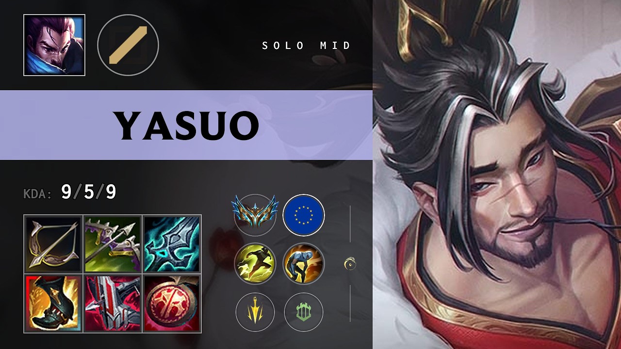 Yasuo Mid vs Yone - EUW Challenger Patch 26.12
