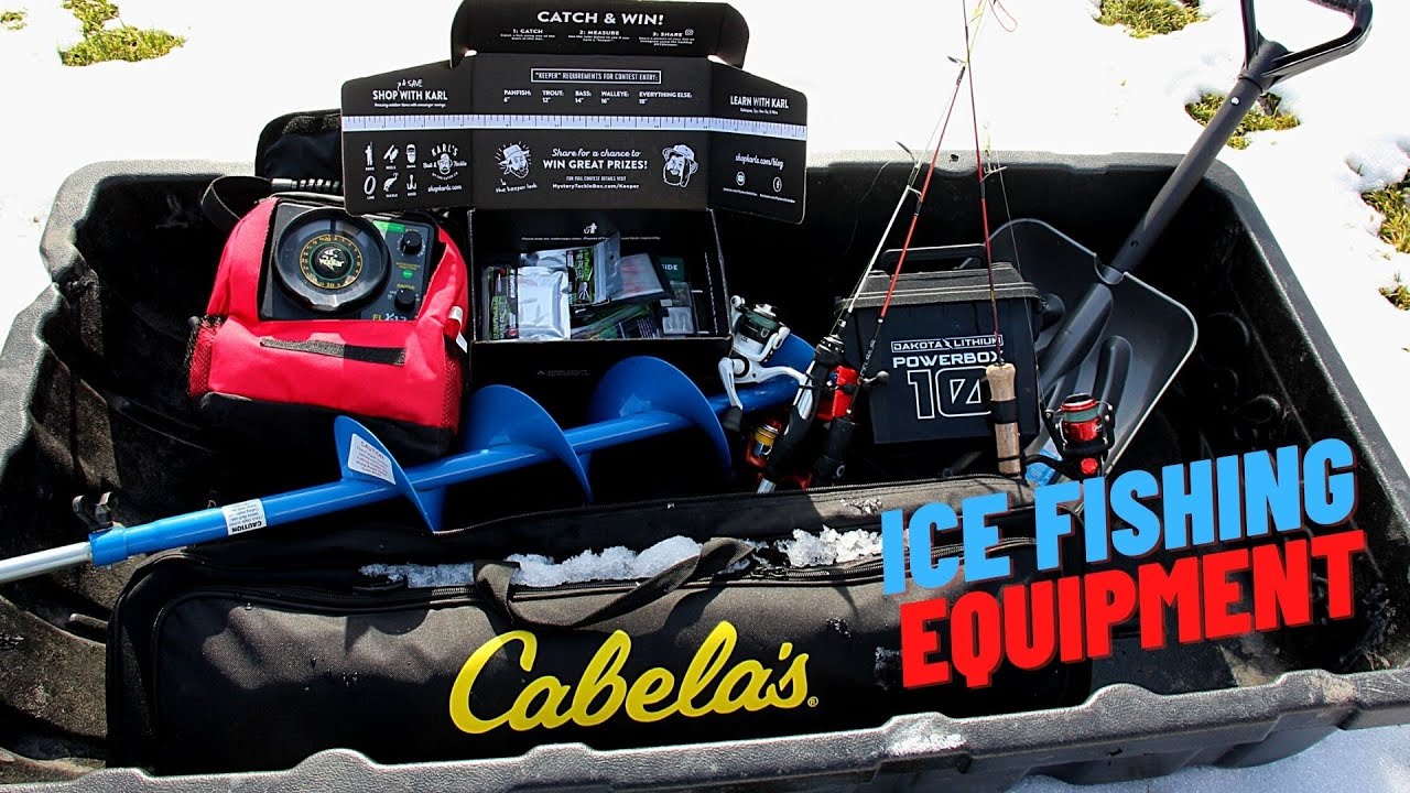 Ice Fishing Equipment and Gear for Beginners (Featuring MTB ice edition)