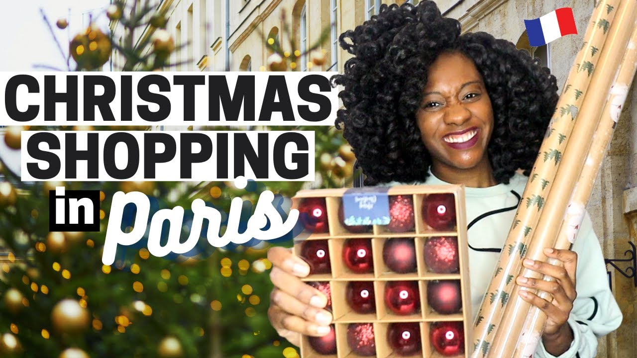 Christmas Shopping in Paris! | Paris France Vlog #13