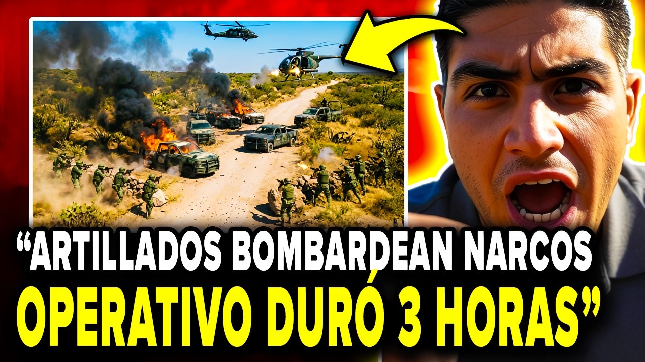 OPERATIVO MÚLTIPLE ACABA con GENTE de NEMESIO, CHAPITOS y MAYOS: HARFUCH MANDA 12 HELICÓPTEROS