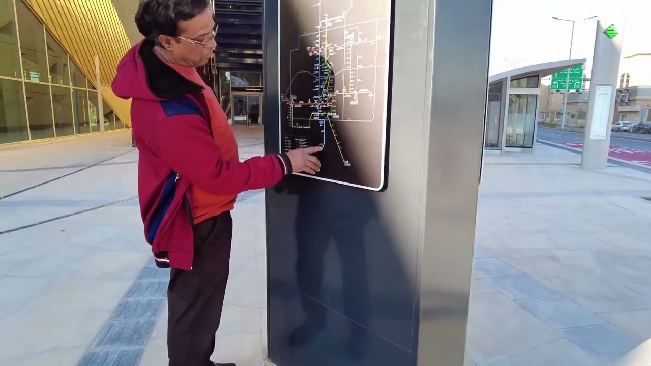 Riyadh Metro five  Lines Journey