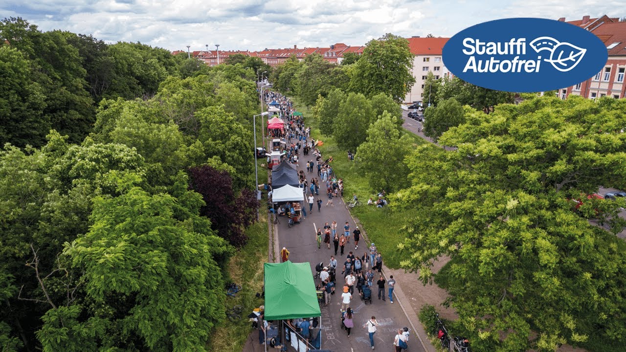 Das Stra&szlig;enfest auf der Stauffenbergallee - Erfurt kann mehr!