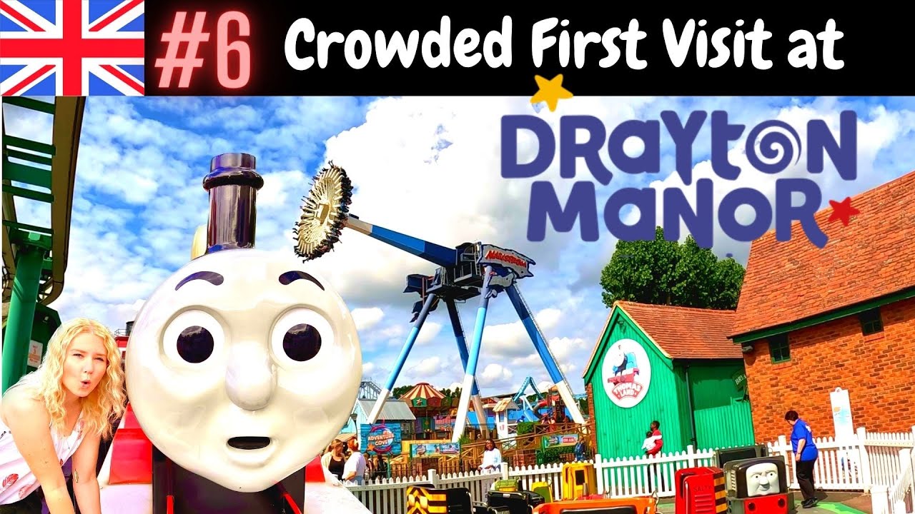 #6 UK Tour 2023 / Drayton Manor / Crowded Day Vlog / Waittimes/ Thomas Land / Zoo / Stand Up Coaster