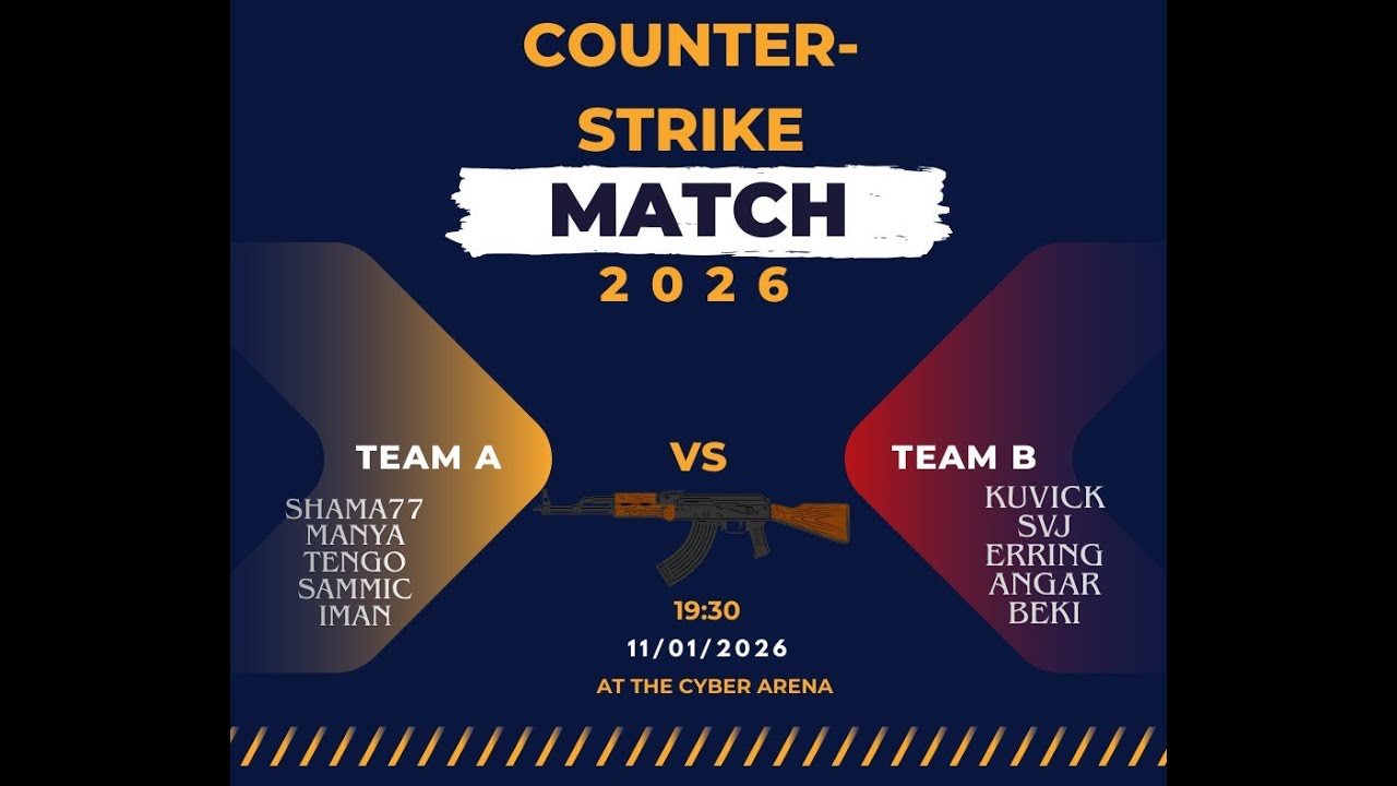 TEAM A vs TEAM B  de_nuke