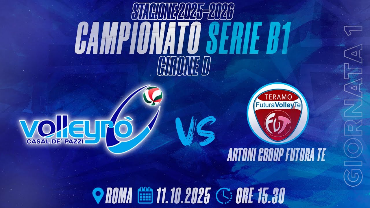 Serie B1 - Volleyrò vs Teramo Futura Volley