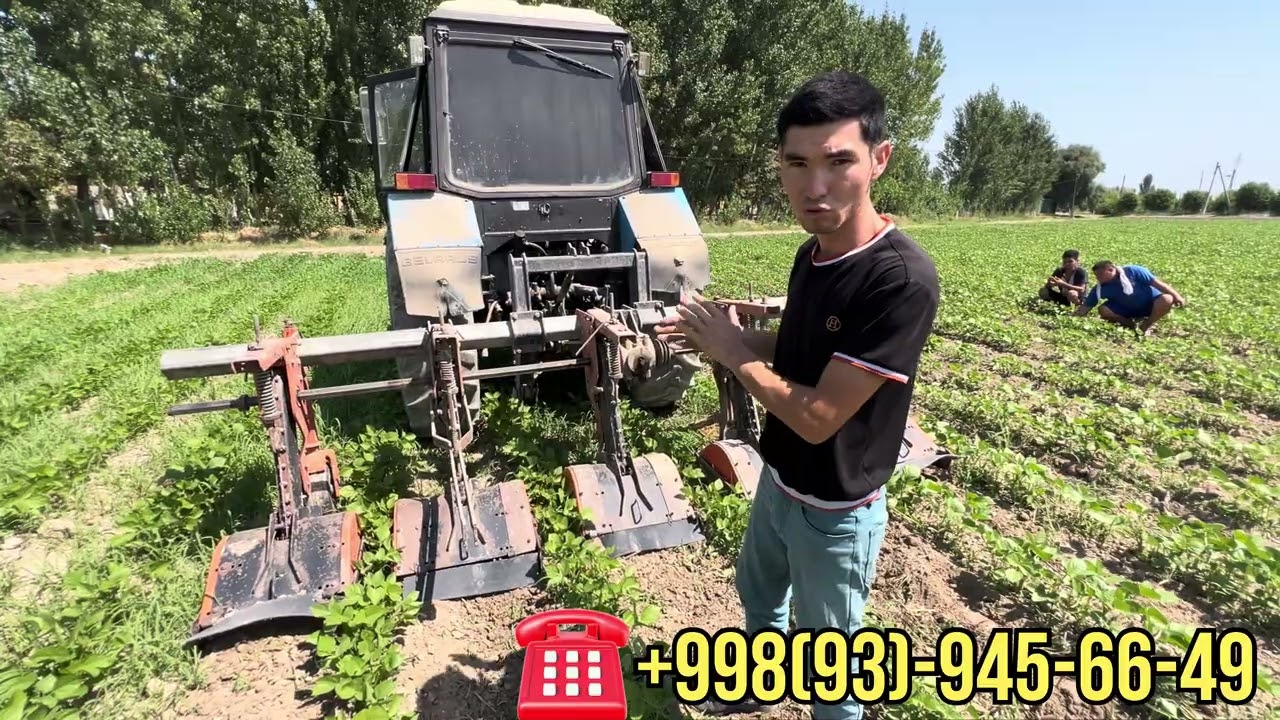TRAKTORDA MOSHGA ISHLOʻ CHOPIQ KULTUVATTSA SOTILADI