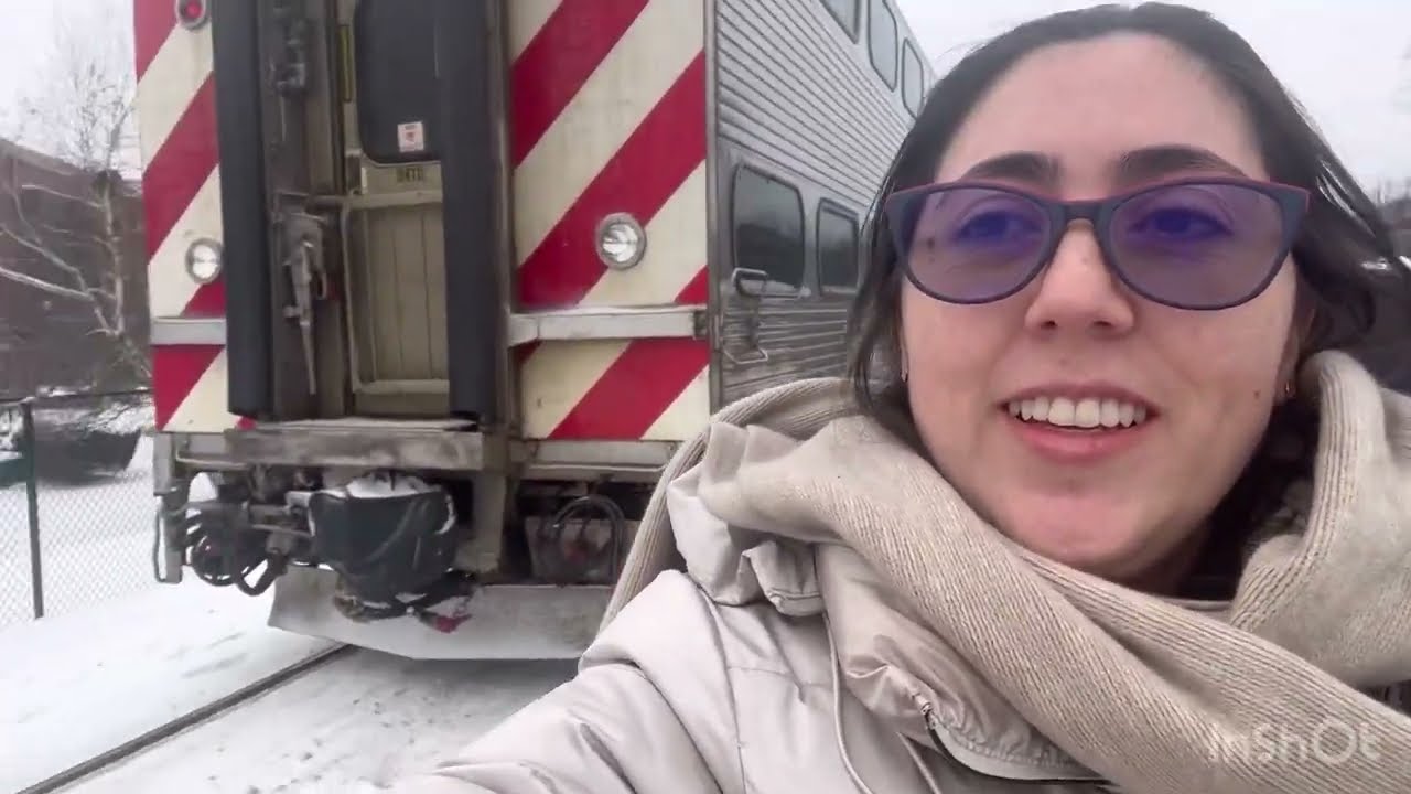 Como es viajar en un tren de 2 pisos en Chicago 🚆