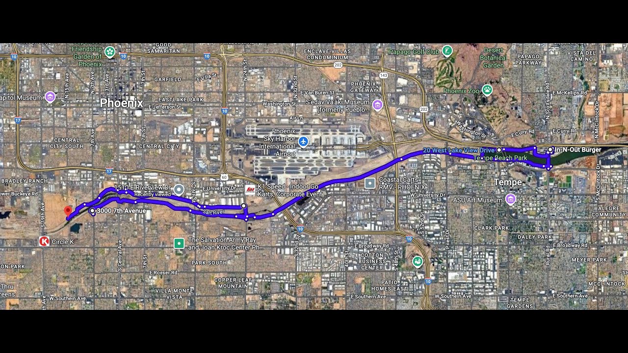 Salt River Trail from 7th Ave