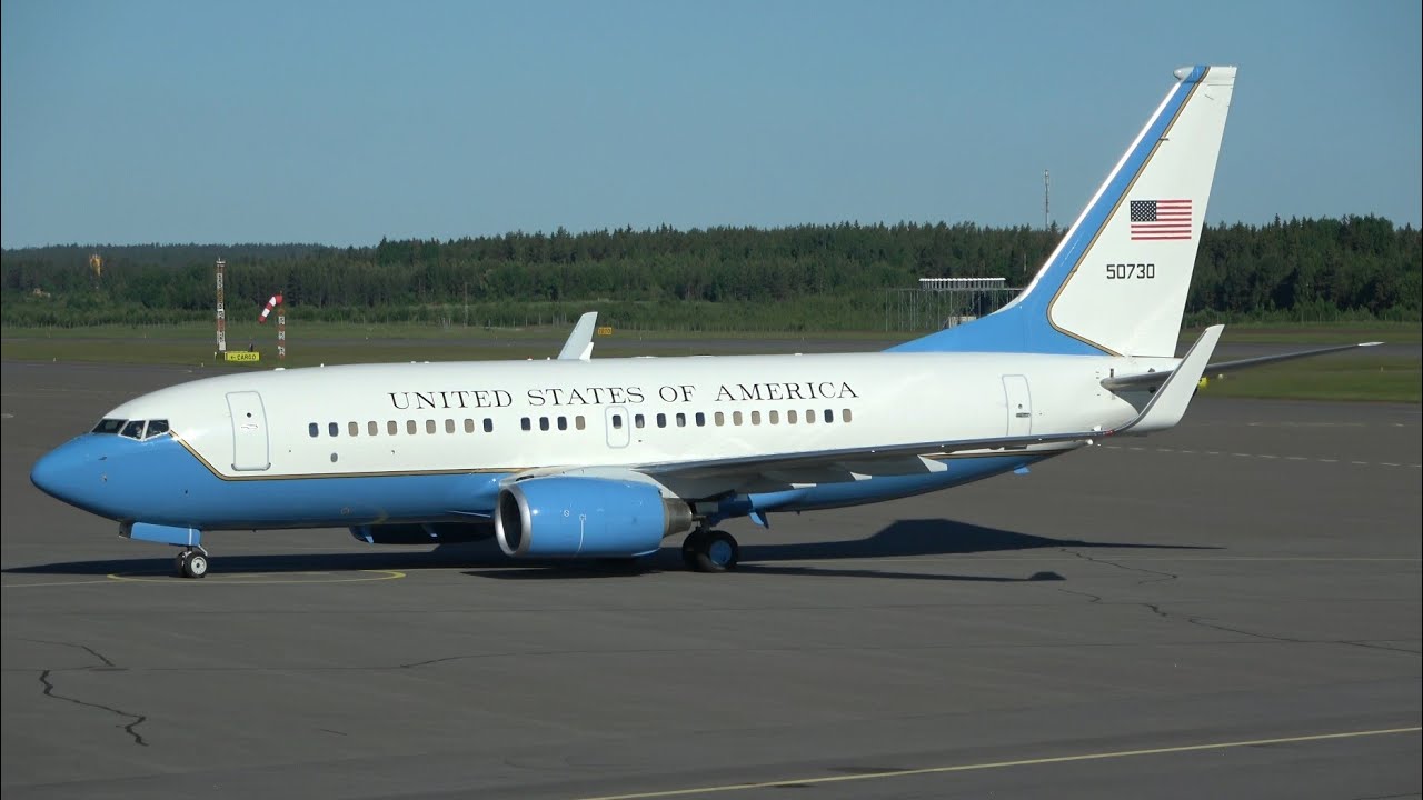 U.S. Air Force Boeing C-40C 05-0730 at Turku Airport