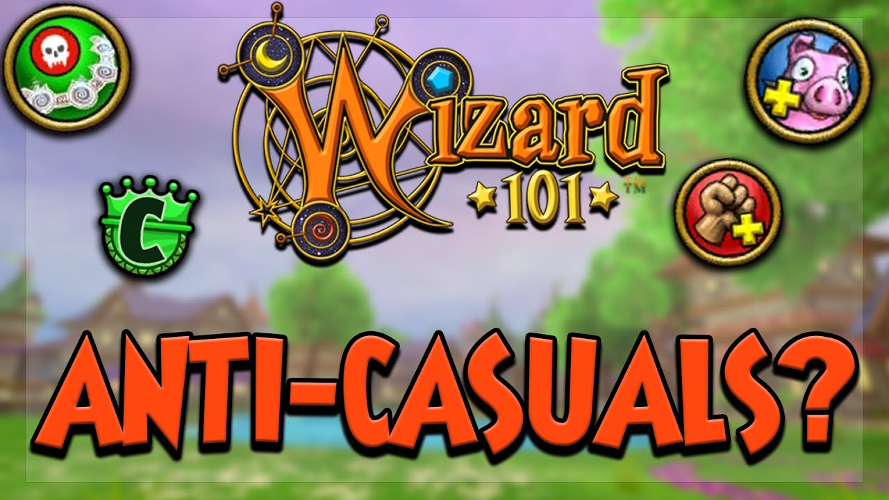 IS WIZARD101 ANTI-CASUAL PLAYERS?!