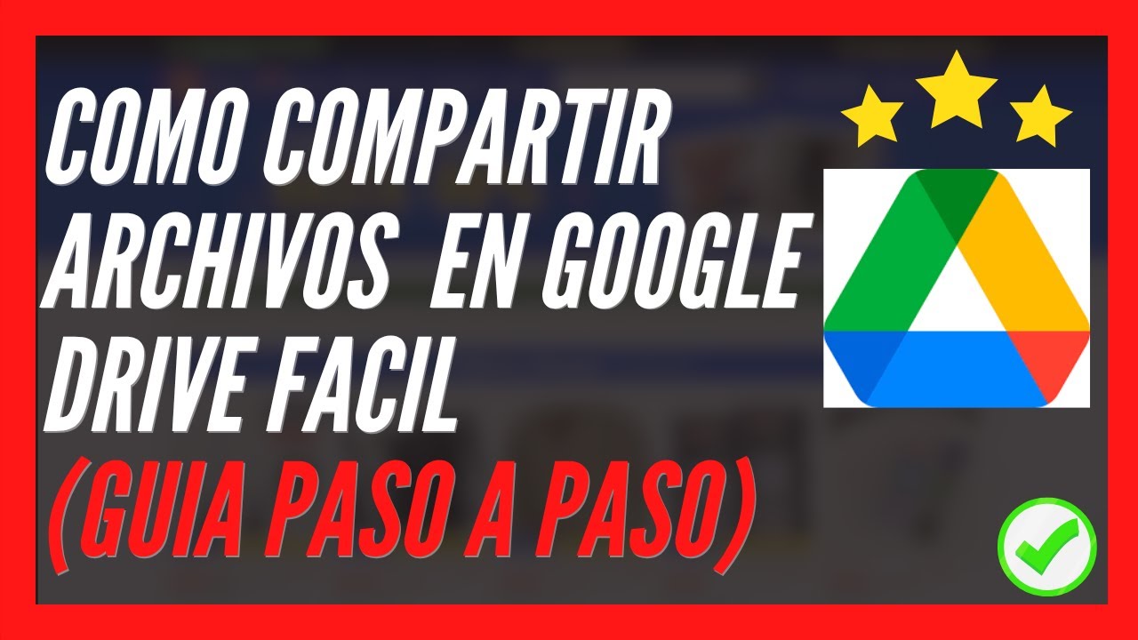 📤 Cómo Compartir Archivos en Google Drive con Otra Persona | Paso a Paso 2026