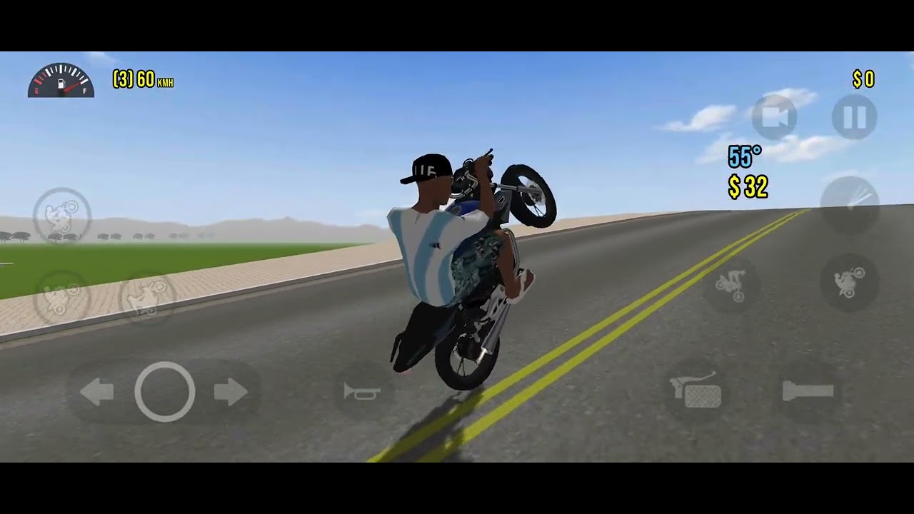 Voltando a jogar o Moto wheelie 3D