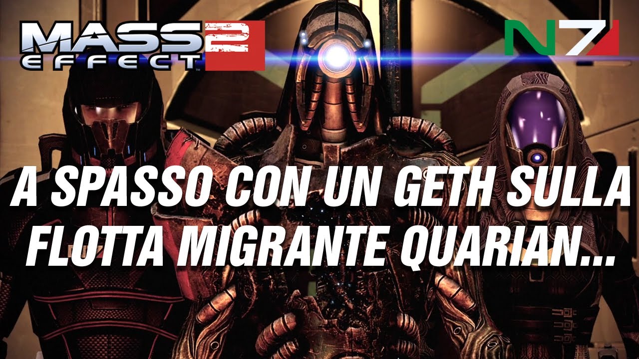 A spasso con un geth sulla flotta migrante quarian