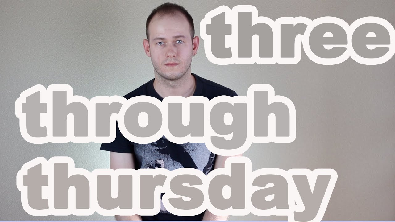 КАК ПРОИЗНОСИТЬ three, Thursday, through, third в английском