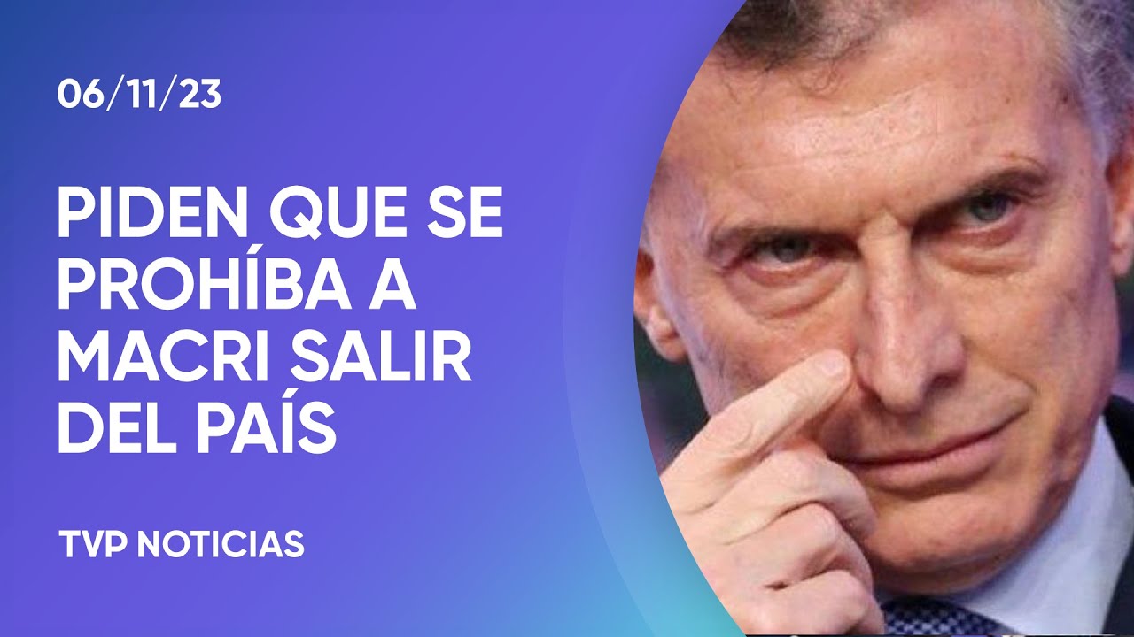 Reclaman que se prohiba la salida de Macri del país: imputado en siete causas