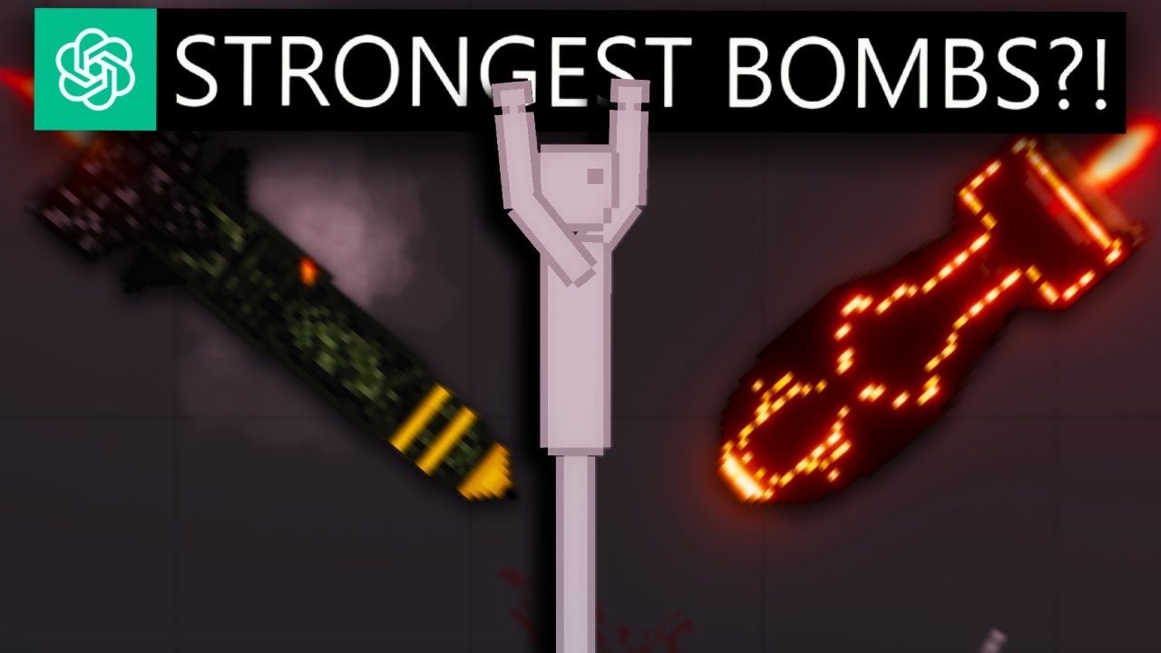 Сможет ли ИИ пережить сильнейшие бомбы на детской игровой площадке?