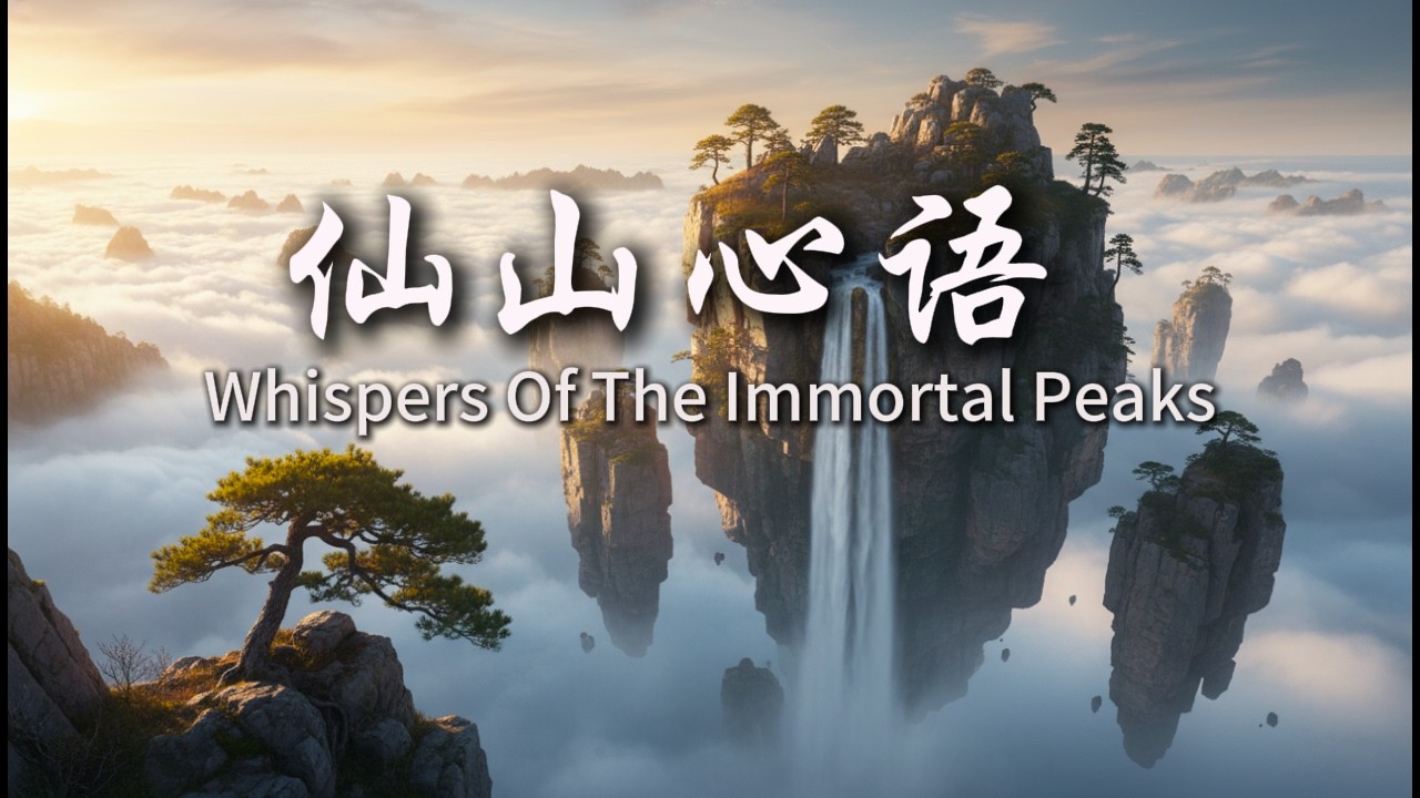沉浸式国风雅韵绝美山水画卷 | 深度专注、冥想禅意、舒缓助眠  A Stunning Landscape Scroll | Deep Focus, Meditative Zen