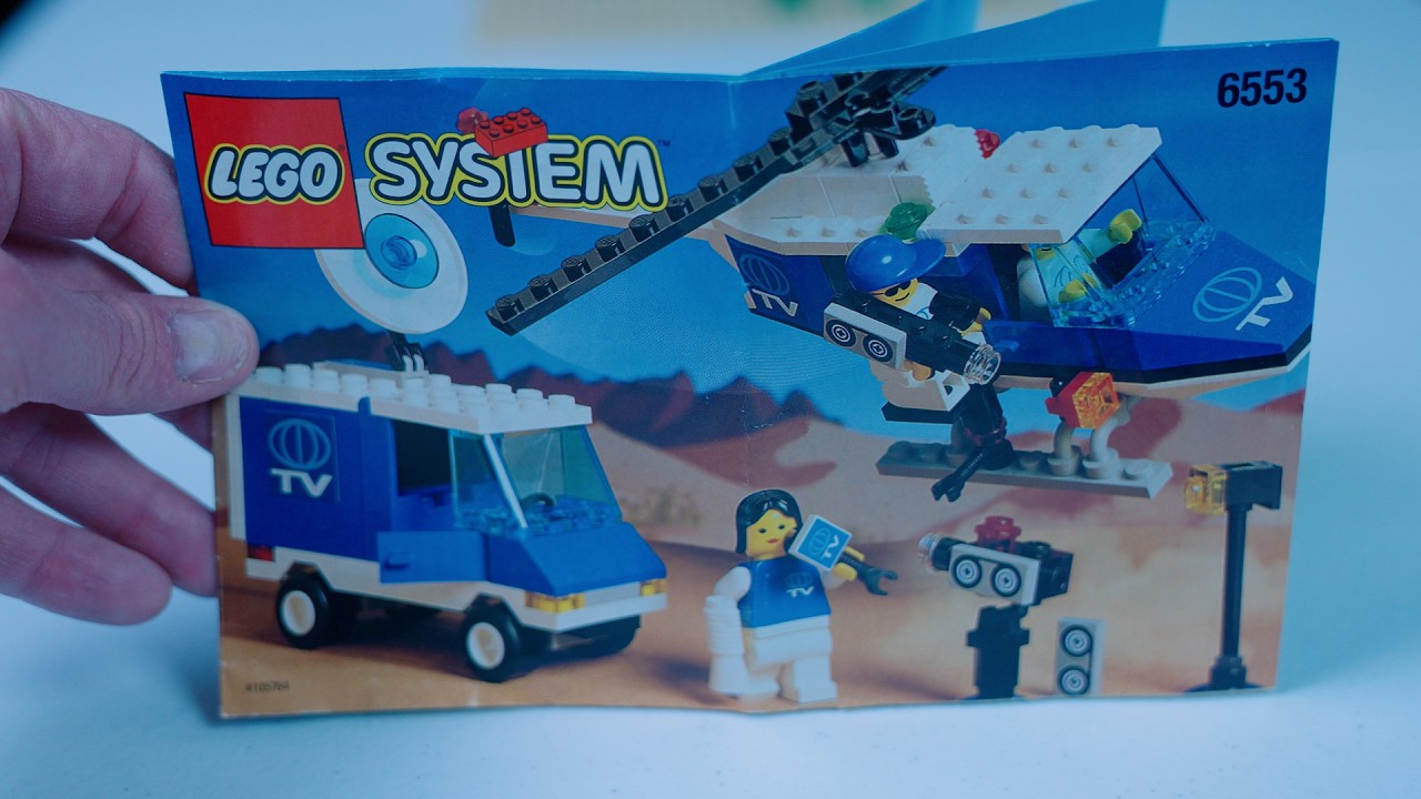 LEGO 6553 Crisis News Crew Stop Motion & Review #lego #stopmotion