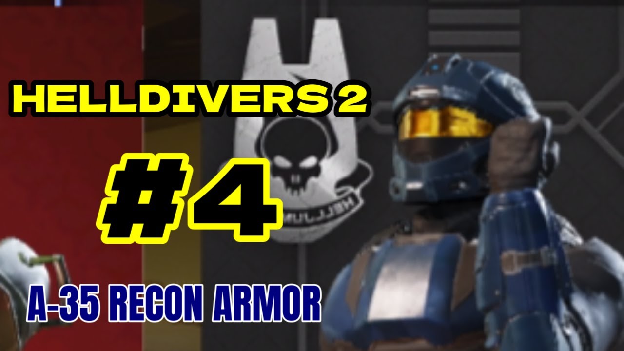 MEK TIME!!! - Let's Play Helldivers 2 Part 4 - A35 RECON ARMOR!!! - Into The Unjust Update