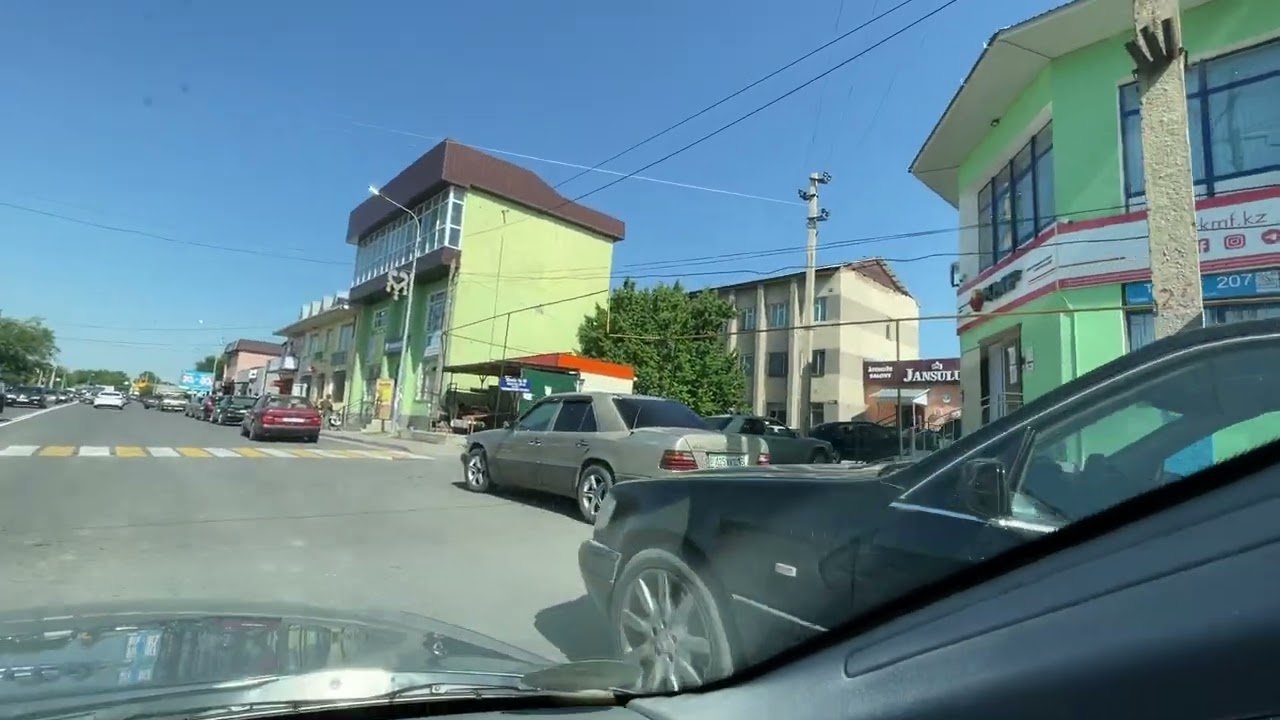 ЛЕНГЕР. ул. ВАХРУШЕВА ( ТОЛЕ БИ ).  ЮЖ. КАЗАХСТАН