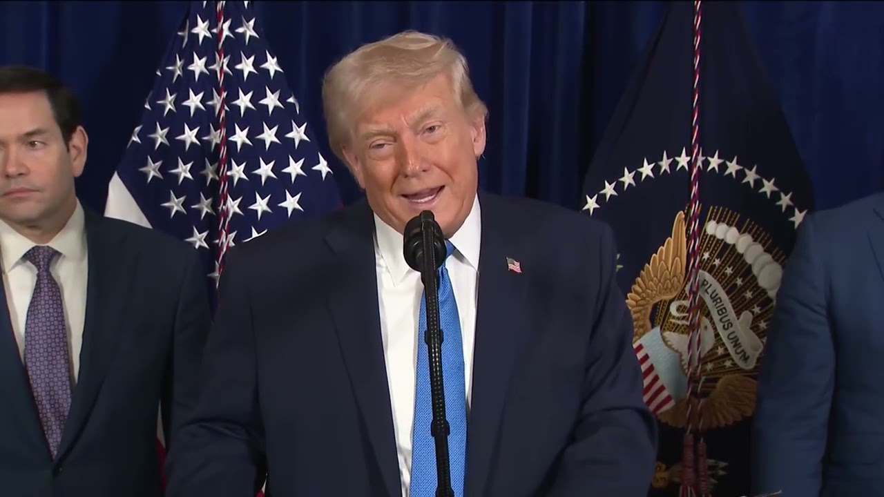 President Trump speaks after military captures Venezuelan president Nicholas Maduro