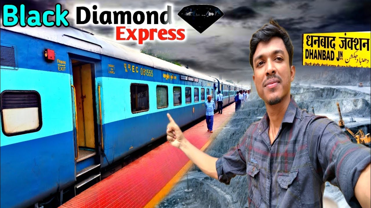 Black Diamond Express Howrah to Dhanbad Journey | Diamond খুঁজতে ধানবাদ | Old ICF Blue LIVERY Coach