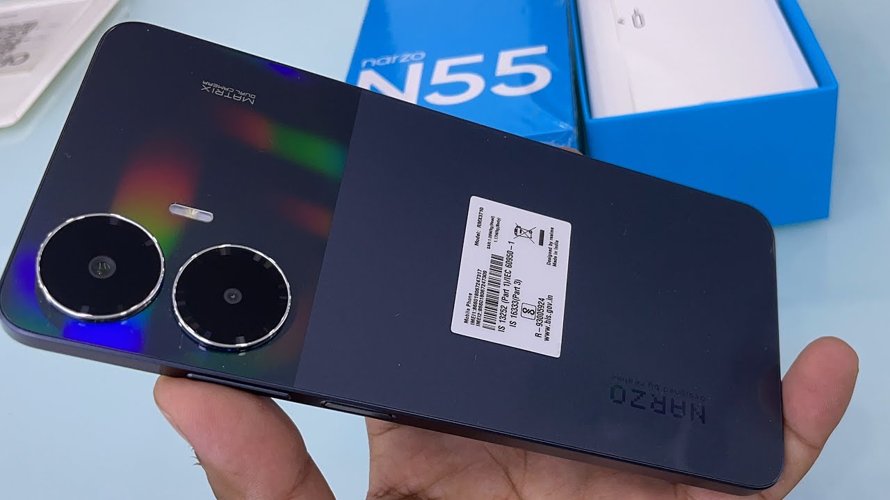 Realme Narzo N55 Black Unboxing,First Impression & Review🔥| Rs.10999 Best Budget smartphone #realme