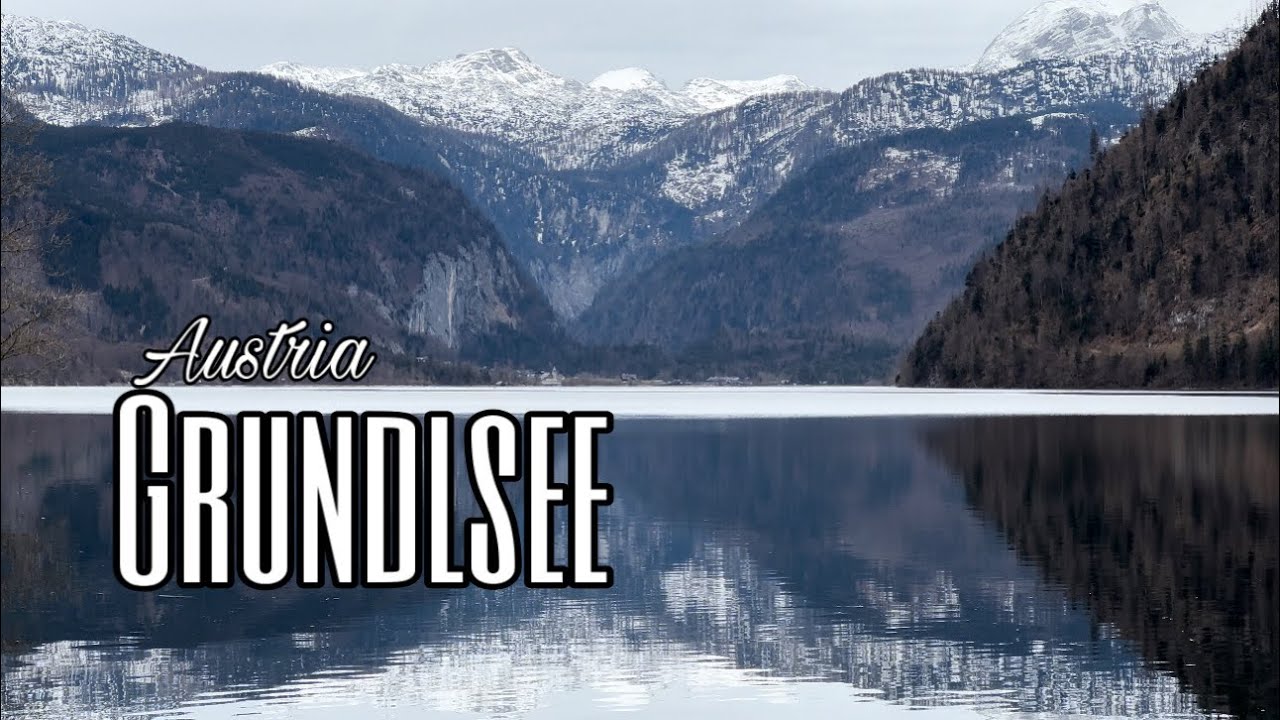 Grundlsee is a mountain lake at the foot of the beautiful Alps.