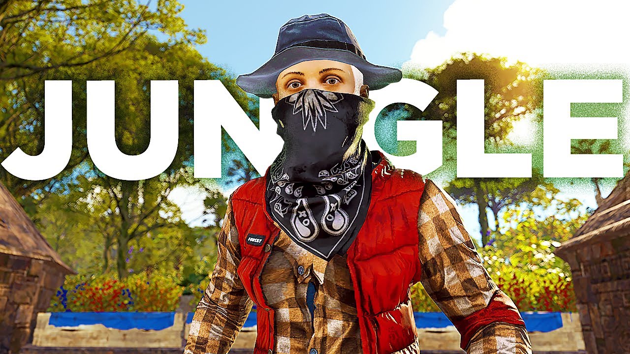 I Survived 24 HOURS of Rust in a Solo Jungle Tea Farm