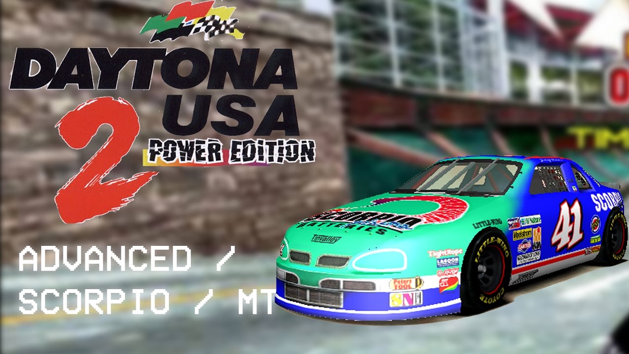 Daytona USA 2: Power Edition | Advanced Course with Manual Transmission | Full HD