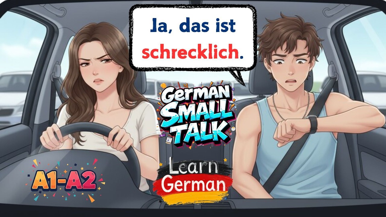 🚇 🇩🇪 German Like a Local: Learn German with Simple Dialogues | Traffic, Directions & Travel 🚗