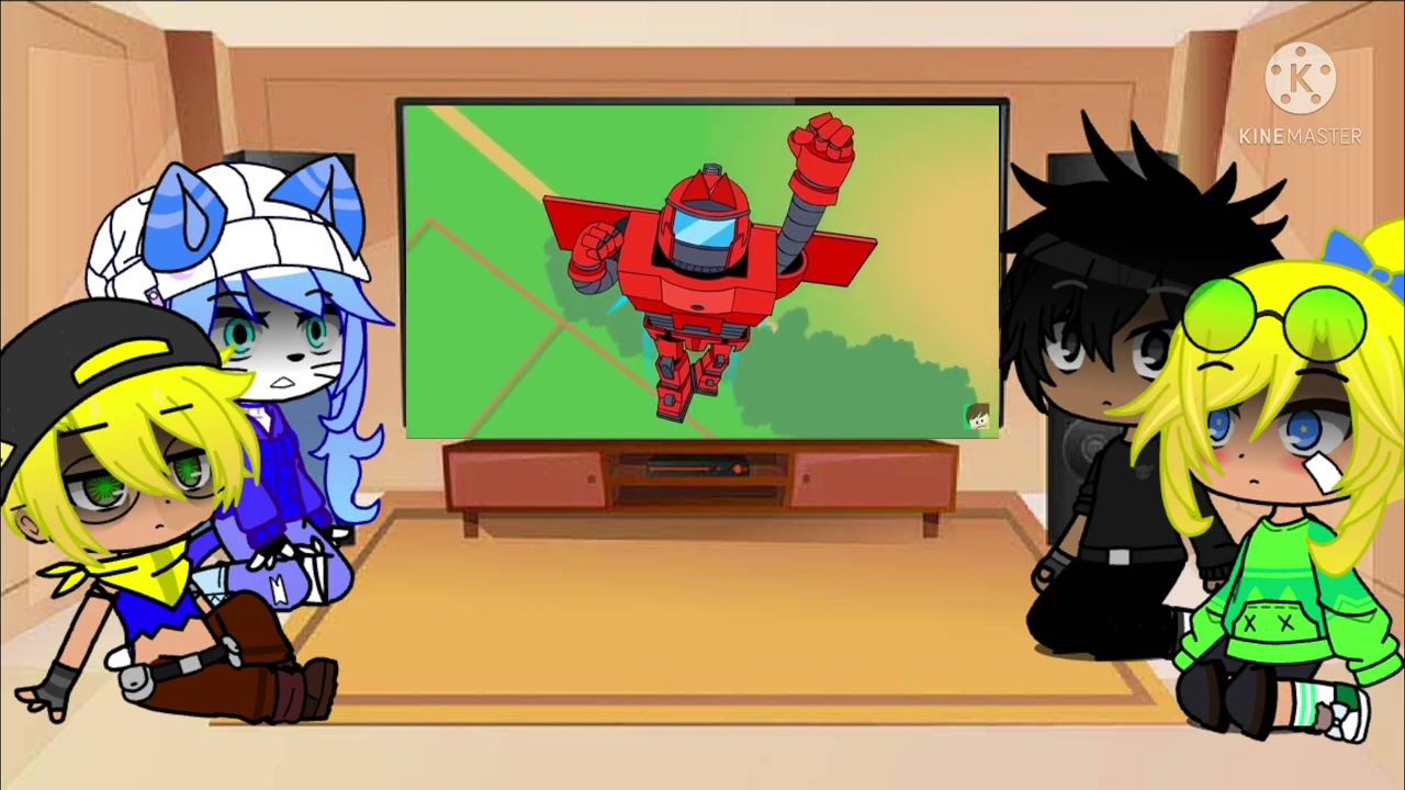 (copyrighted)Reaction’s return.|￼ characters react to eddsworld the end battle scene￼.