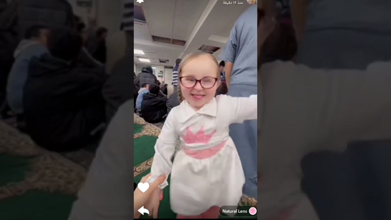 رحنا نصلي تراويح انا وميليسا الأمورة 