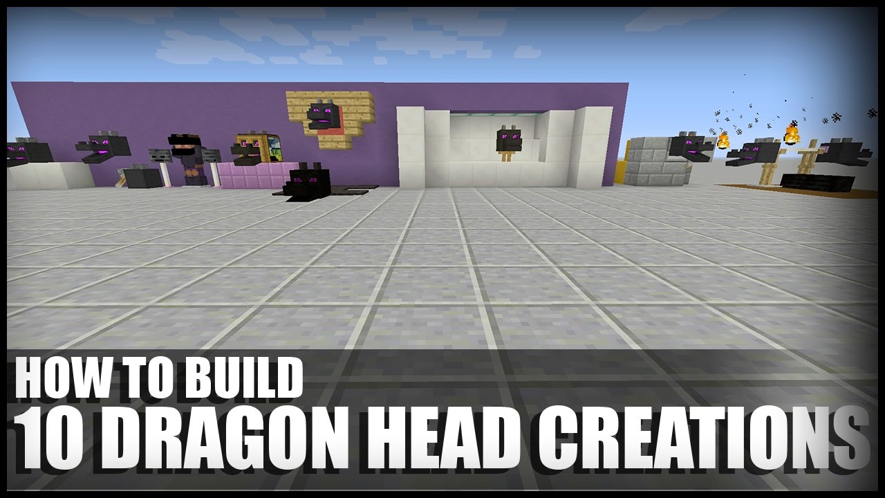10 способов использовать головы драконов в Minecraft